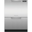 Fisher & Paykel - 24" Front Control Built-In Dishwasher - Stainless Steel