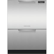 Fisher & Paykel - 24" Front Control Built-In Dishwasher - Stainless Steel
