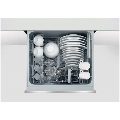 Fisher & Paykel - 24" Front Control Built-In Dishwasher - Stainless Steel