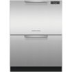 Fisher & Paykel - 24" Front Control Built-In Dishwasher - Stainless Steel
