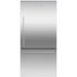 Fisher & Paykel - 32 in. Wide ActiveSmart 17.1 Cu. Ft. Bottom-Freezer Counter-Depth Refrigerator - Stainless Steel
