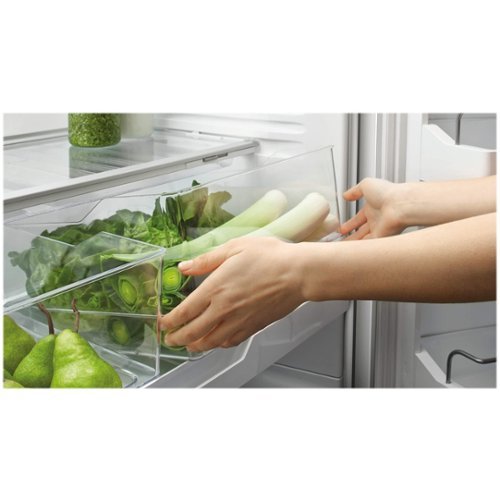 Fisher & Paykel - 32 in. Wide ActiveSmart 17.1 Cu. Ft. Bottom-Freezer Counter-Depth Refrigerator - Stainless Steel