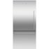 Fisher & Paykel - 32 in. Wide ActiveSmart 17.1 Cu. Ft. Bottom-Freezer Counter-Depth Refrigerator - Stainless Steel