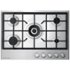 Fisher & Paykel - 30 in. Wide 5 Burner Gas Cooktop - Stainless Steel