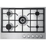 Fisher & Paykel - 30 in. Wide 5 Burner Gas Cooktop - Stainless Steel