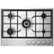 Fisher & Paykel - 30 in. Wide 5 Burner Gas Cooktop - Stainless Steel