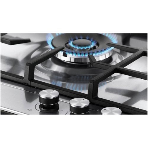 Fisher & Paykel - 30 in. Wide 5 Burner Gas Cooktop - Stainless Steel