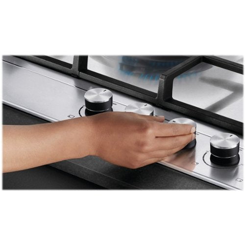 Fisher & Paykel - 30 in. Wide 5 Burner Gas Cooktop - Stainless Steel
