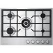Fisher & Paykel - 30 in. Wide 5 Burner Gas Cooktop - Stainless Steel
