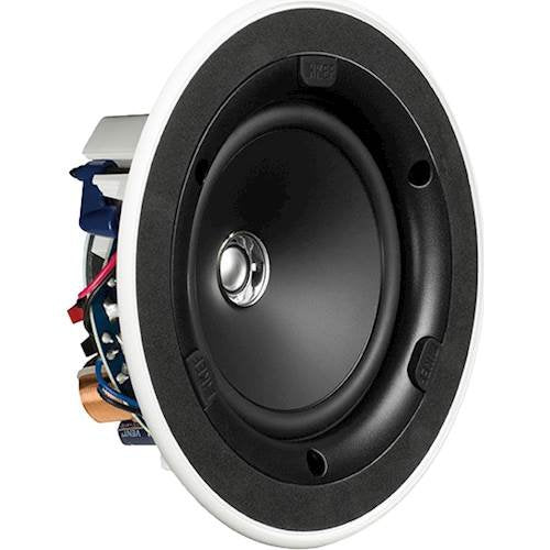 KEF - Ci-E Series 5-1/4" In-Ceiling Speaker (Each) - White