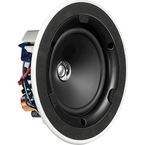 KEF - Ci-E Series 5-1/4" In-Ceiling Speaker (Each) - White