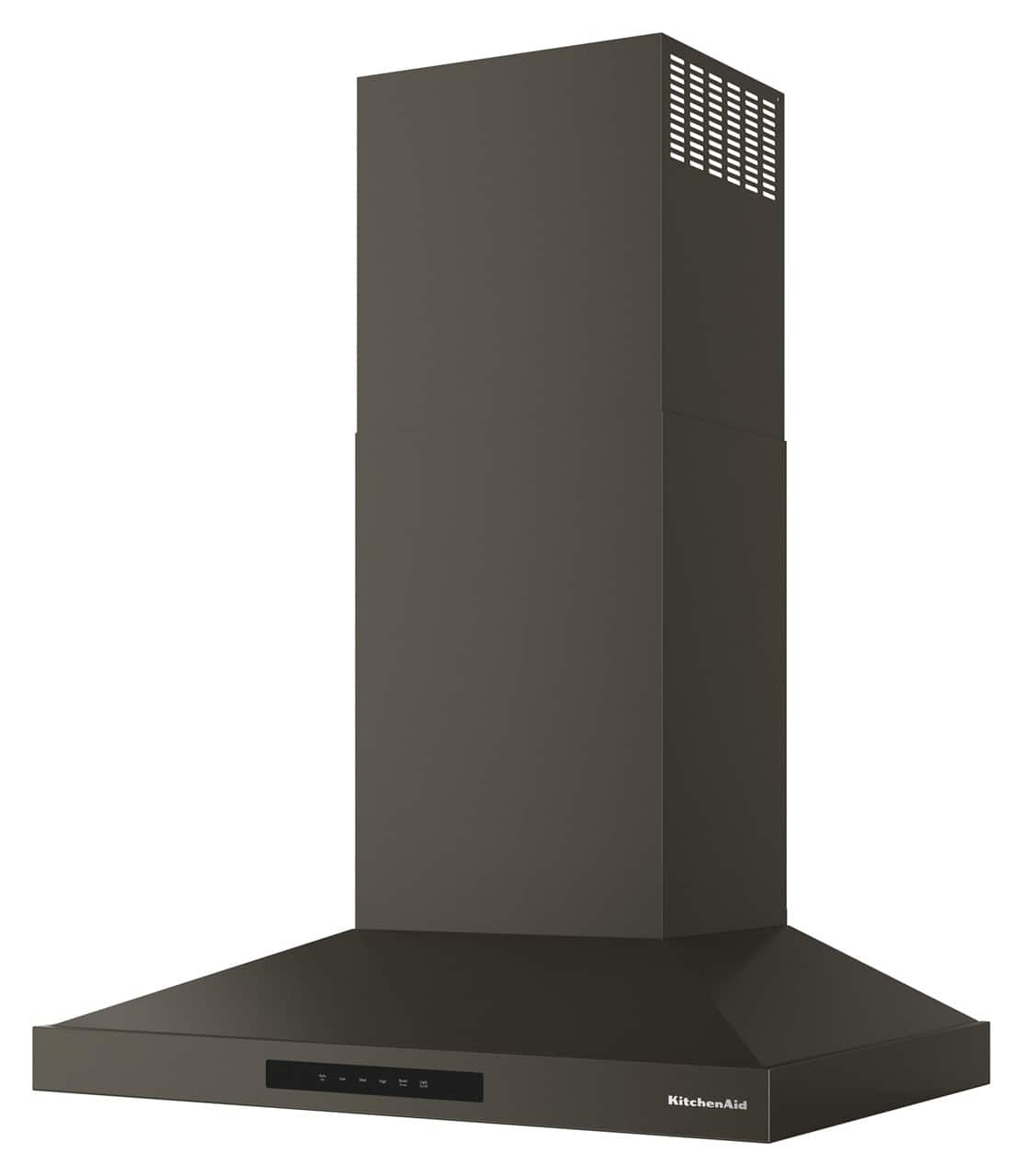 KitchenAid - 30 inches - Recirculating & Convertible - Wall Range Hood - Black Ore