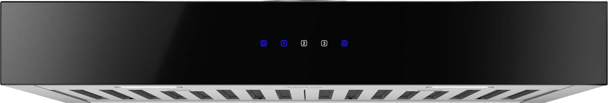 Zephyr - 30 inches - Externally Vented - Under cabinet Range Hood - Black