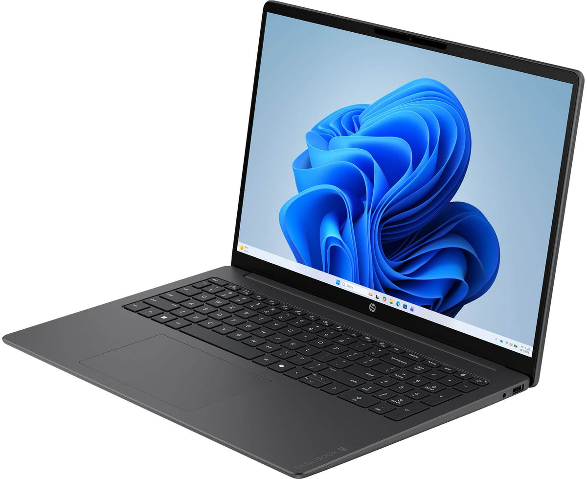 HP - OmniBook 3 - 16" 2K Touchscreen Laptop - Intel Core 7 350 (2026) - 16GB Memory - 512GB SSD - Mica Silver