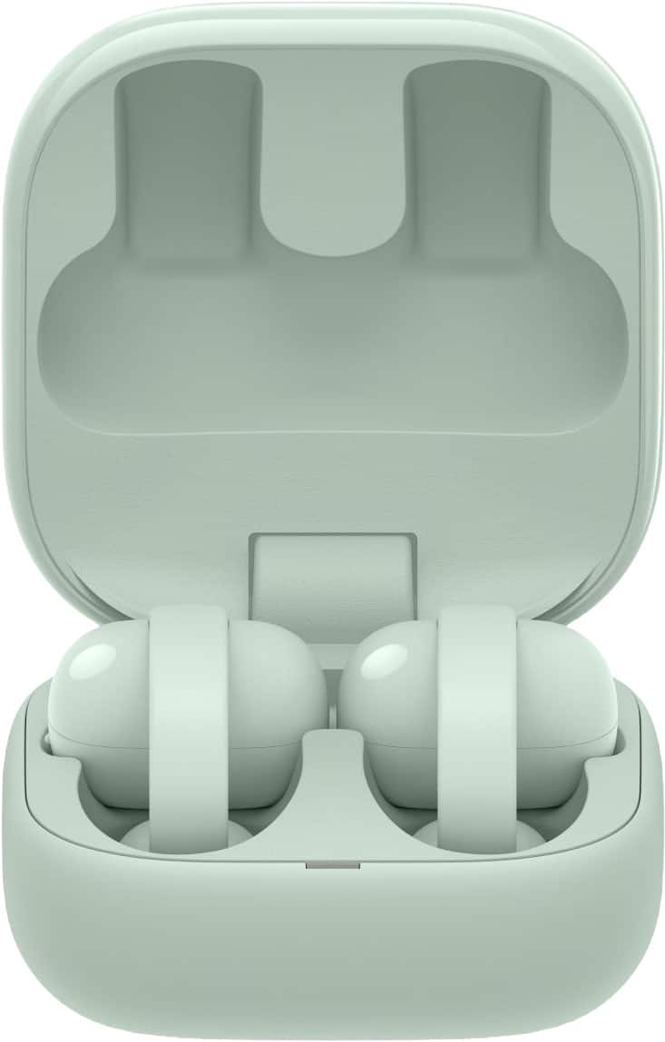 Sony - LinkBuds Clip Truly Wireless Open Earbuds - Green