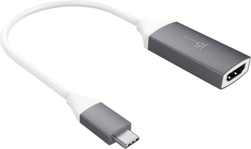 j5create - USB-C to 4K HDMI Adapter - Space Gray/White