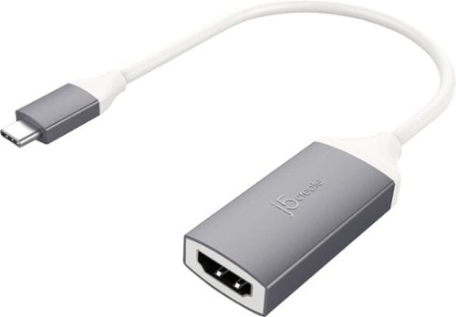 j5create - USB-C to 4K HDMI Adapter - Space Gray/White