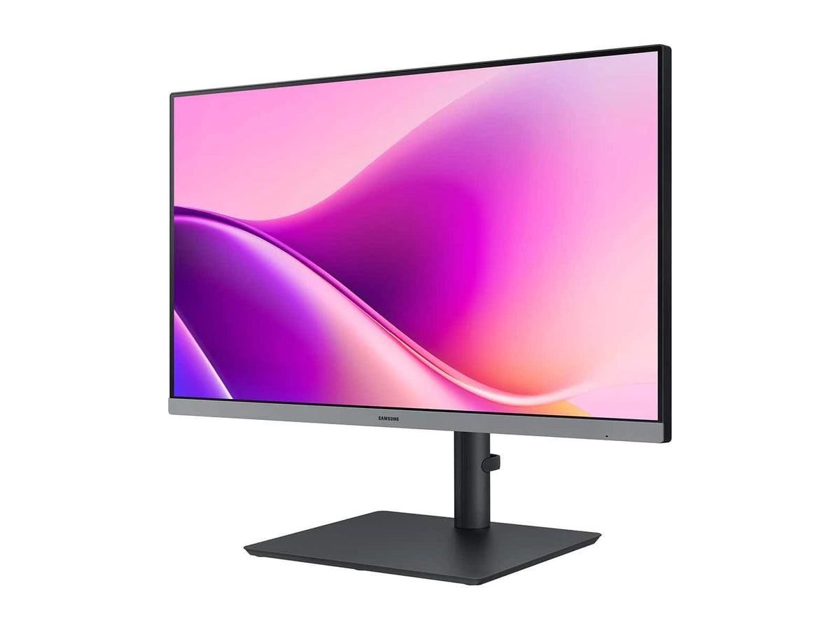 Samsung - 24" S43UF IPS FHD Borderless Flat Monitor (DisplayPort, HDMI, USB-C) - Black