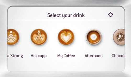 Breville - the Barista Touch Espresso Machine with 9 bars of pressure, Milk Frother and integrated grinder - Stainless Steel