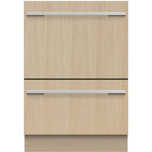 Fisher & Paykel - 24" Top Control Built-In Dishwasher - Custom Panel Ready
