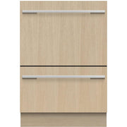 Fisher & Paykel - 24" Top Control Built-In Dishwasher - Custom Panel Ready