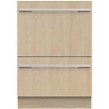 Fisher & Paykel - 24" Top Control Built-In Dishwasher - Custom Panel Ready