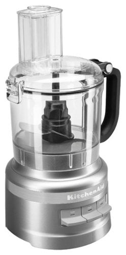 KitchenAid - Easy Store 7-Cup Food Processor in Contour - Silver