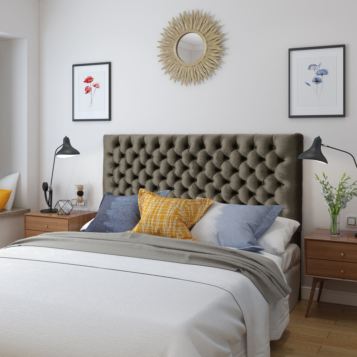 Annecy - Contemporary Upholstered Headboard