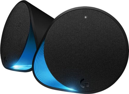 Logitech - G560 LIGHTSYNC 2.1 Bluetooth Gaming Speakers with Game Driven RGB Lighting (3-Piece) - Black