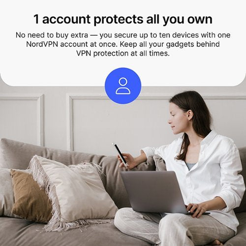 NordVPN - VPN Software (1-Year Subscription) - Android, Mac OS, Windows, Apple iOS