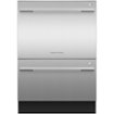 Fisher & Paykel - 24" Front Control Built-In Dishwasher - Stainless Steel