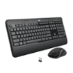 Logitech - MK540 Full-size Advanced Wireless Membrane Keyboard and Mouse Combo for PC - Black
