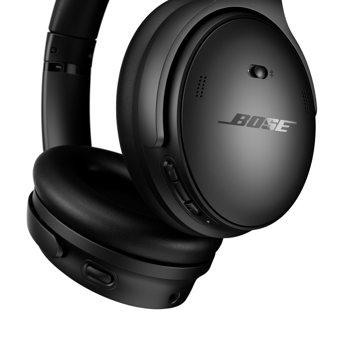 Bose - QuietComfort Wireless Noise Cancelling Over-the-Ear Bluetooth Headphones - Black