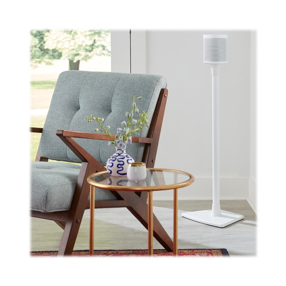 Sanus - Speaker Stand - White