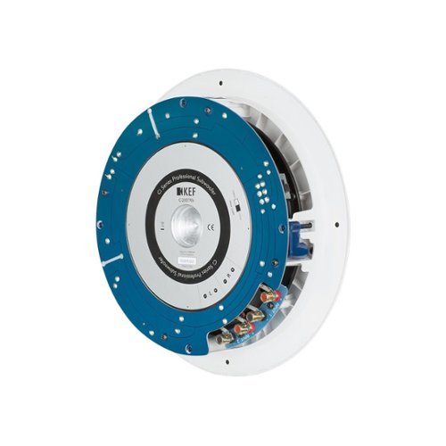 KEF - 8" Passive In-Wall Subwoofer - White