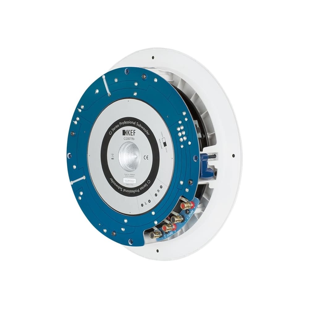 KEF - 8" Passive In-Wall Subwoofer - White