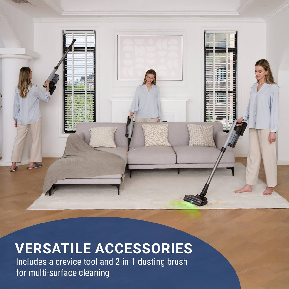 Tineco - GO Station Cordless Stick Vac AutoEmpty - Gray