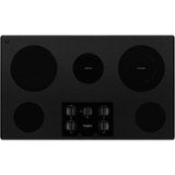 Whirlpool - 36 in. Wide 5 element Electric Cooktop - Black