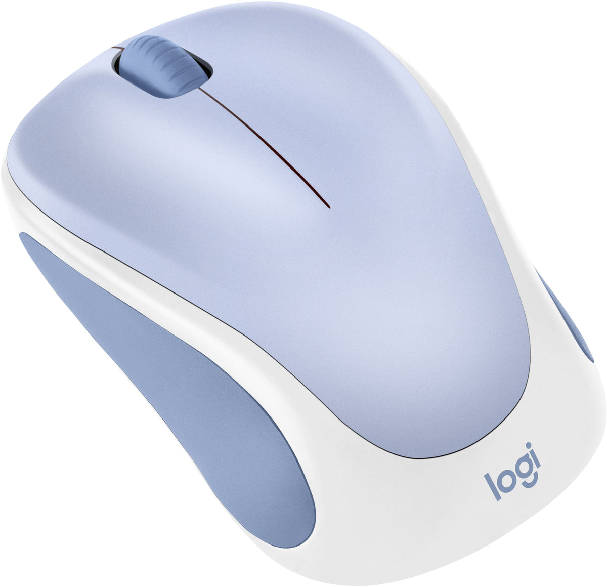 Logitech - Design Mouse Limited Edition Wireless Optical 3-button Mouse with Broad Compatibility - Wireless - Light Lilac