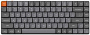 Keychron - K3 Max 75% Custom Wireless RGB Mechanical Keyboard with Programmable QMK/VIA Hot-Swappable Red Switch - Black