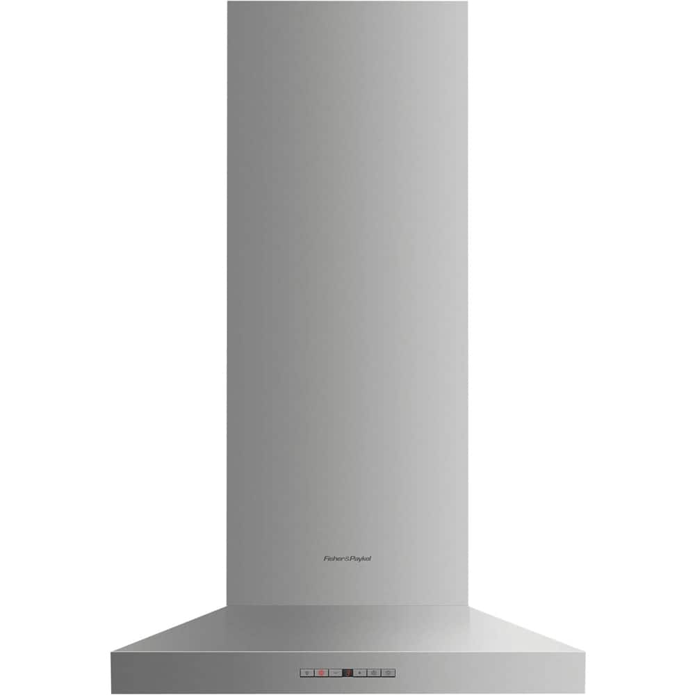 Fisher & Paykel - 24 inches - Convertible - Wall Range Hood - Stainless Steel