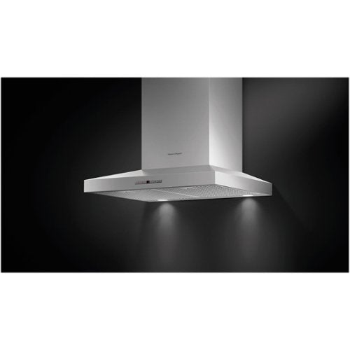 Fisher & Paykel - 24 inches - Convertible - Wall Range Hood - Stainless Steel