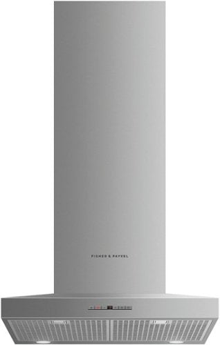 Fisher & Paykel - 24 inches - Convertible - Wall Range Hood - Stainless Steel