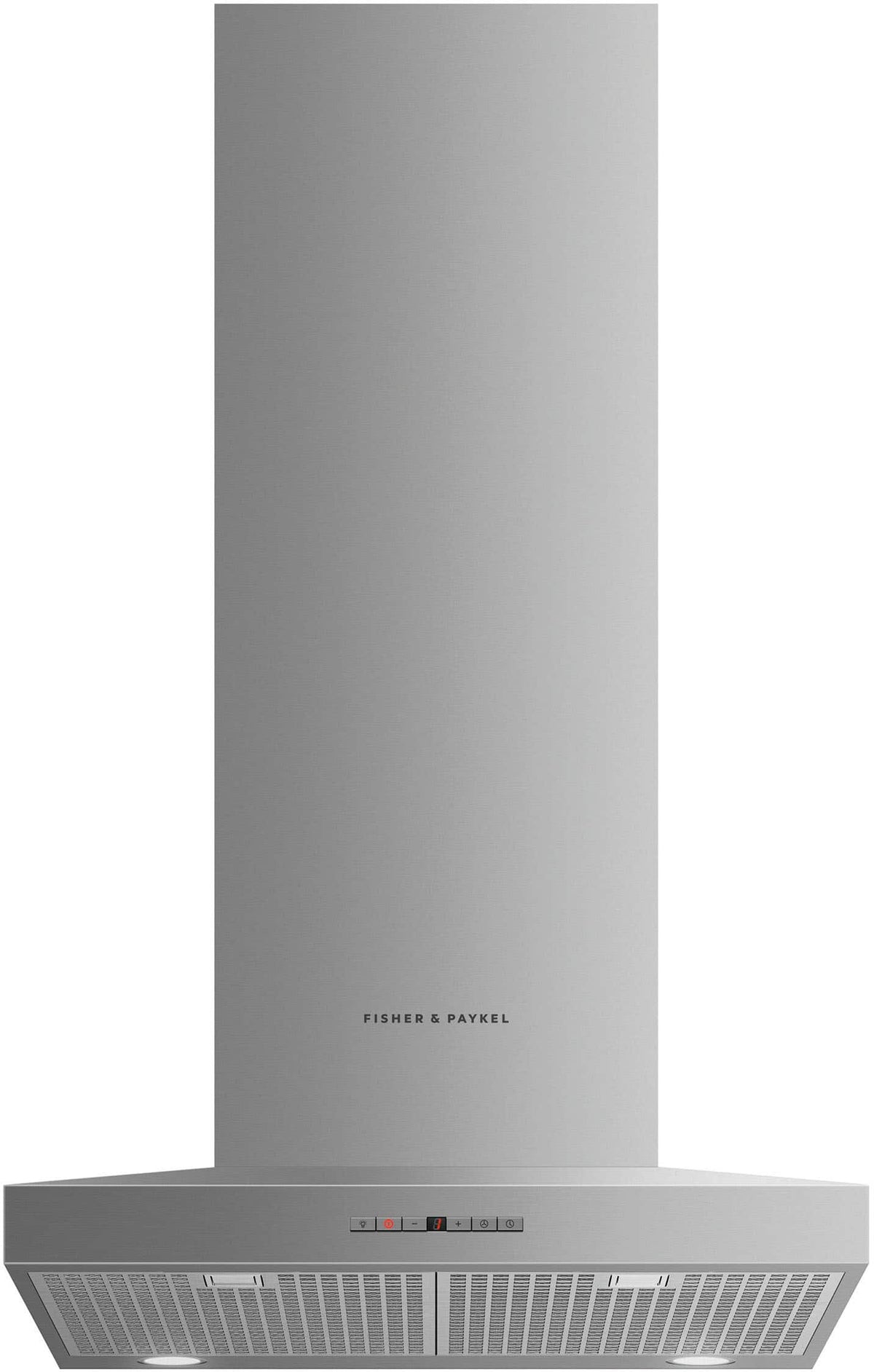 Fisher & Paykel - 24 inches - Convertible - Wall Range Hood - Stainless Steel