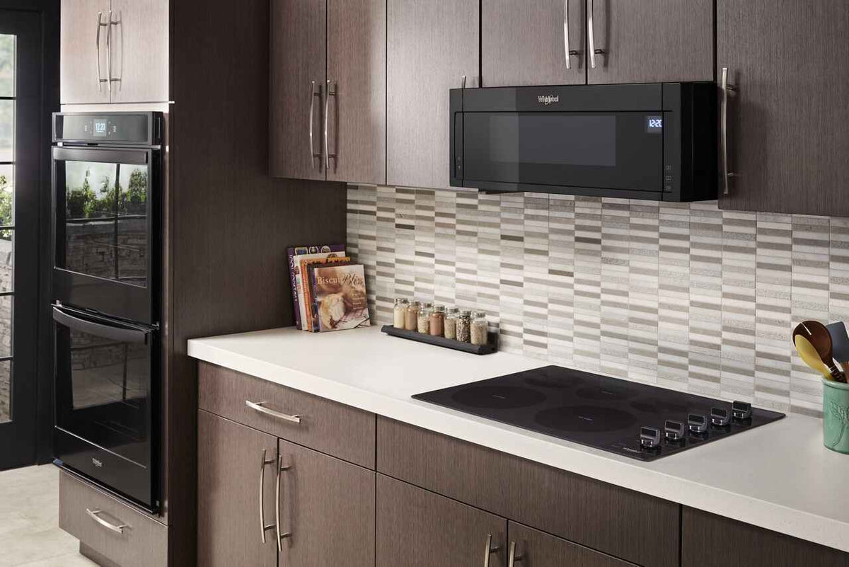 Whirlpool - 30 in. Wide 5 element Electric Cooktop - Black