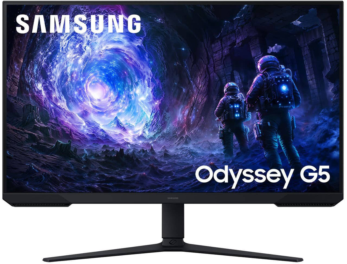 Samsung - 32" Odyssey G51F QHD 180Hz 1ms AMD FreeSync Gaming Monitor with HDR10 (DisplayPort, HDMI) - Black