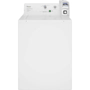 Whirlpool - 3.3 Cu. Ft. Commercial Top Load Washer with Coin Slide - White
