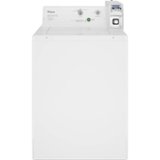 Whirlpool - 3.3 Cu. Ft. Commercial Top Load Washer with Coin Slide - White