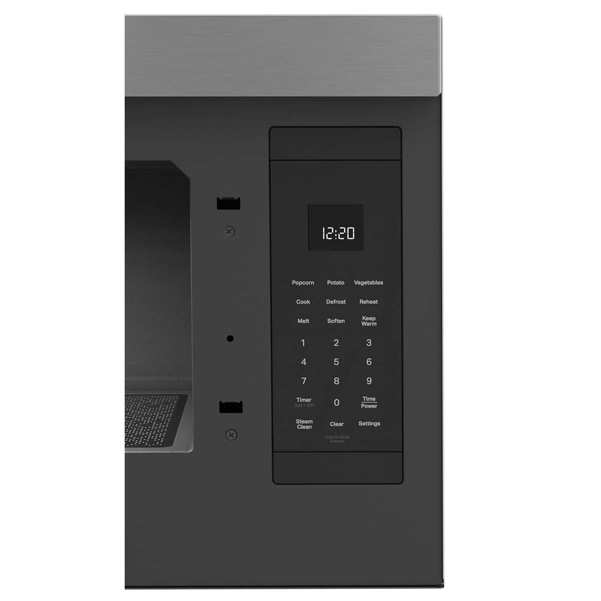 Whirlpool - 1.1 Cu. Ft. Over-the-Range Microwave with Flush Built-in Design - Stainless Steel