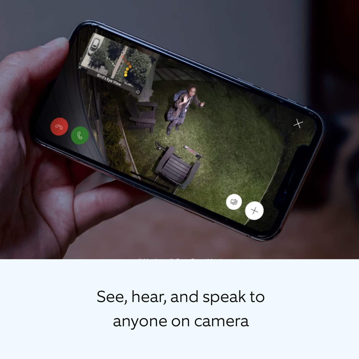Ring - Spotlight Cam Pro, Battery with 2K Video and Ring-Vision, LED Lights, Dual-Band Wifi, and 3D Motion Detection - White